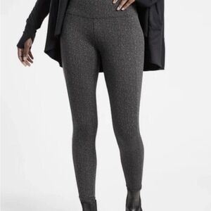Athleta Delancey Textured Tight Pant - size Large excellent condition
